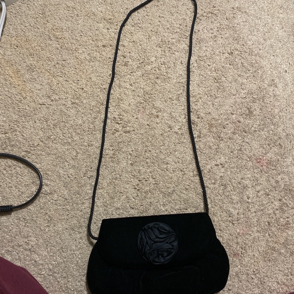 Black mini purse